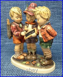Goebel Hummel School Boys 170/I Large TMK4 Figurine 7.5 EUC
