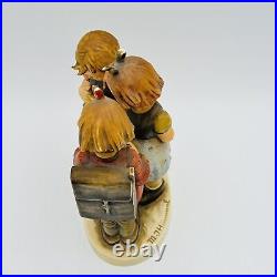 Goebel Hummel School Girls 177 TMK-2 Large 10 Figurine FULL BEE READ