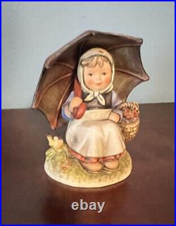 Goebel Hummel Smiling Through Vintage Figurine special edition No 9