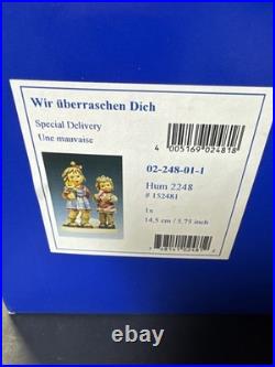 Goebel Hummel Special Delivery Figurine #2248 + Box/ Limited Ed