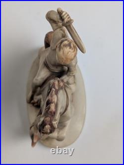 Goebel Hummel St. George & Dragon Figurine #77 W. Germany Rare