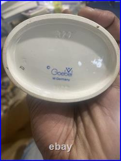 Goebel Hummel Style Boy Figurine Hiking With Backpack W. Germany