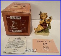 Goebel Hummel Sunflower Friends 2104 Exclusive Edition TMK8 1998 Box And COA