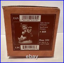 Goebel Hummel Sunflower Friends 2104 Exclusive Edition TMK8 1998 Box And COA