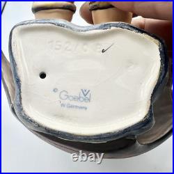 Goebel Hummel Umbrella Boy & Girl 152/OA 152/OB Porcelain Figurines Set