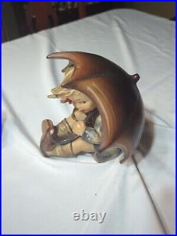 Goebel Hummel Umbrella Boy and Umbrella Girl TMK3 8 Figurines READ