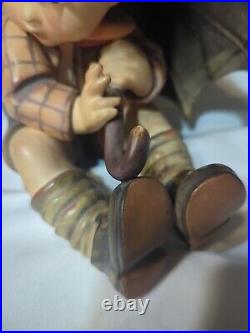 Goebel Hummel Umbrella Boy and Umbrella Girl TMK3 8 Figurines READ