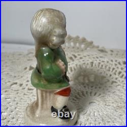 Goebel Hummel Vanity Fair Figurine WithParrotKF900A TMK-1 Incised Crown Imperial