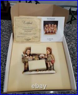Goebel Hummel We Wish You The Best #600 Century Collection New Open Box with COA+