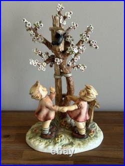 Goebel Hummel Welcome Spring #635 TMK-7 Excellent Condition withBox