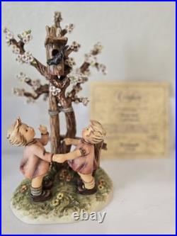Goebel Hummel Welcome Spring #635 TMK-7 MINT withBox Signed