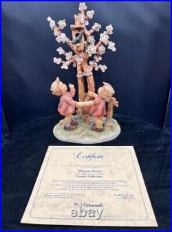 Goebel Hummel Welcome Spring Figurine 1993 Goebel's Century Collection 635 +COA
