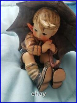 Goebel Hummell Umbrella Boy Stamped 152/0 A 1957 West Germany Figurine Used