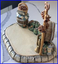 Goebel Ltd Ed Porcelain Marktplatz Dancer, Vintage German Cultural Decor Gifts