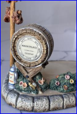 Goebel Ltd Ed Porcelain Marktplatz Dancer, Vintage German Cultural Decor Gifts