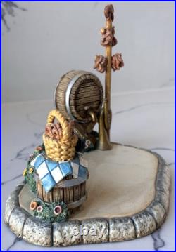 Goebel Ltd Ed Porcelain Marktplatz Dancer, Vintage German Cultural Decor Gifts