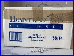 Goebel Ltd Ed Porcelain Marktplatz Dancer, Vintage German Cultural Decor Gifts