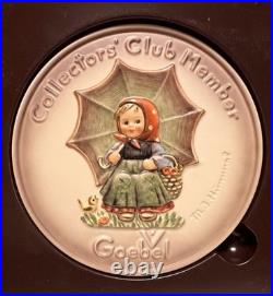 Goebel MJ Hummel Club Exclusive Edition Figurines withMembers Only Plate Lot Of 7