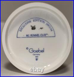 Goebel MJ Hummel Club Exclusive Edition Figurines withMembers Only Plate Lot Of 7