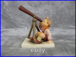 Goebel MJ Hummel Star Gazer Boy With Telescope Ceramic Figurine RARE Home Decor