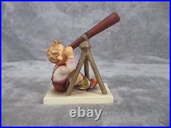 Goebel MJ Hummel Star Gazer Boy With Telescope Ceramic Figurine RARE Home Decor