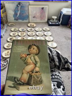 Goebel M. I. Hummel 25 Annual Plate 1972 West Germany 8 Bas Relief Porcelain