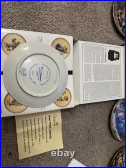 Goebel M. I. Hummel 25 Annual Plate 1972 West Germany 8 Bas Relief Porcelain