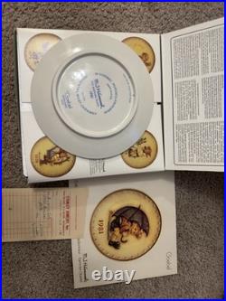 Goebel M. I. Hummel 25 Annual Plate 1972 West Germany 8 Bas Relief Porcelain