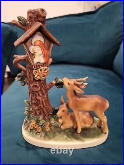 Goebel M. I. Hummel Figurine FOREST SHRINE Germany 9.5 SMOKE FREE PRISTINE