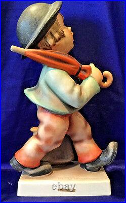 Goebel M. I. Hummel Figurine, Merry Wanderer, # Hum 7/ii, 10 High, Hbv $1,800
