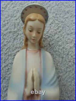 Goebel M I Hummel Praying Madonna Blessed Mother Virgin Mary Figurine 11 1/2