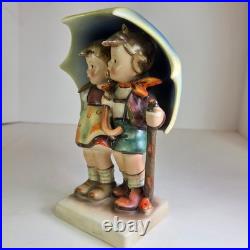 Goebel M. I. Hummel Stormy Weather #71 TMK2 Full Bee Germany 6.5 Figurine