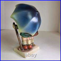 Goebel M. I. Hummel Stormy Weather #71 TMK2 Full Bee Germany 6.5 Figurine