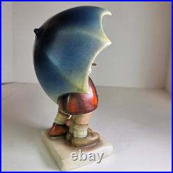 Goebel M. I. Hummel Stormy Weather #71 TMK2 Full Bee Germany 6.5 Figurine