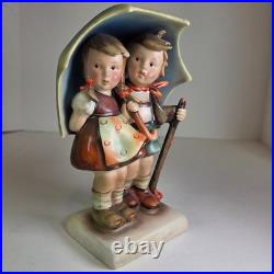 Goebel M. I. Hummel Stormy Weather #71 TMK2 Full Bee Germany 6.5 Figurine