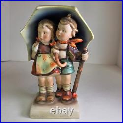 Goebel M. I. Hummel Stormy Weather #71 TMK2 Full Bee Germany 6.5 Figurine