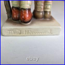 Goebel M. I. Hummel Stormy Weather #71 TMK2 Full Bee Germany 6.5 Figurine