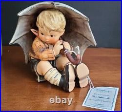 Goebel M. I. Hummel Umbrella Boy Figurine 152/A 1957 HI 85 Mint With Box TMK-6