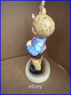 Goebel M. I. Hummel figure AUF WIEDERSEHEN Goodbye #153 Germany 1970's TMK6 Goebel M. I. Hummel figure AUF WIEDERSEHEN Goodbye #153 Germany 1970's TMK6