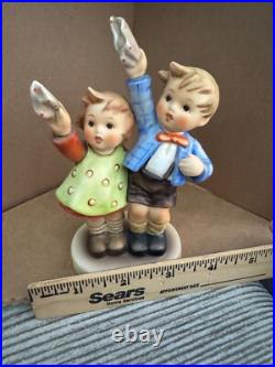 Goebel M. I. Hummel figure AUF WIEDERSEHEN Goodbye #153 Germany 1970's TMK6 Goebel M. I. Hummel figure AUF WIEDERSEHEN Goodbye #153 Germany 1970's TMK6