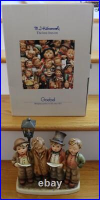 Goebel M. J. Hummel Harmony In Four Parts = 286 = Original Box & Paperwork 1989 Goebel M. J. Hummel Harmony In Four Parts = 286 = Original Box & Paperwork 1989