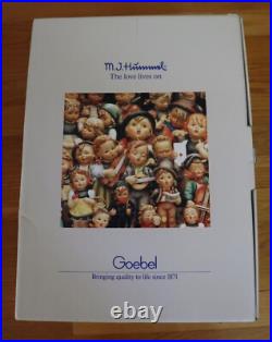 Goebel M. J. Hummel Harmony In Four Parts = 286 = Original Box & Paperwork 1989 Goebel M. J. Hummel Harmony In Four Parts = 286 = Original Box & Paperwork 1989