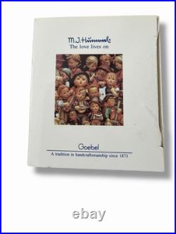 Goebel Olszewski Hummel Bronze Miniature Figurine GOOSE GIRL 283-P NEW IN BOX