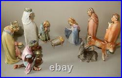 Goebel Porcelain Figurine Nativity Set 10 Pieces