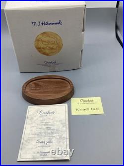 Goebel Trio of Wishes Figurine #1038 Hum 721 -2nd issue 00882 of 20,000 COA