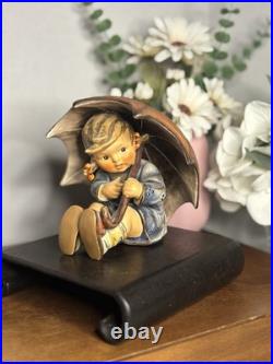 Goebel Umbrella Girl Figurine Porcelain Germany Vintage Hummel Style Collectible Goebel Umbrella Girl Figurine Porcelain Germany Vintage Hummel Style Collectible
