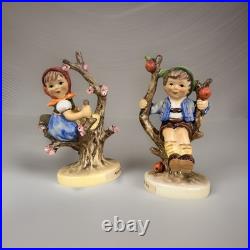 Goebel W Germany Apple Tree Girl And Boy Hummel
