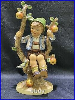 Goebel W. Germany Hummel 142 V Apple Tree Boy Figurine 10 1/2 TMK 5