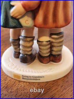Goebel W Germany Hummel Going to Grandma's #52 /0 TMK 6 Signed With Box
