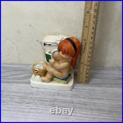 Goebel W. Germany Redheads Hummel Porcelain Figurines by Charlot Byj Lot of 4 Goebel W. Germany Redheads Hummel Porcelain Figurines by Charlot Byj Lot of 4